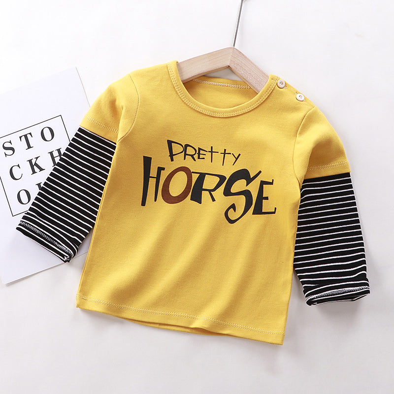 Children's Cartoon Print T-Shirt | Unisex Soft Cotton | 9 Colours