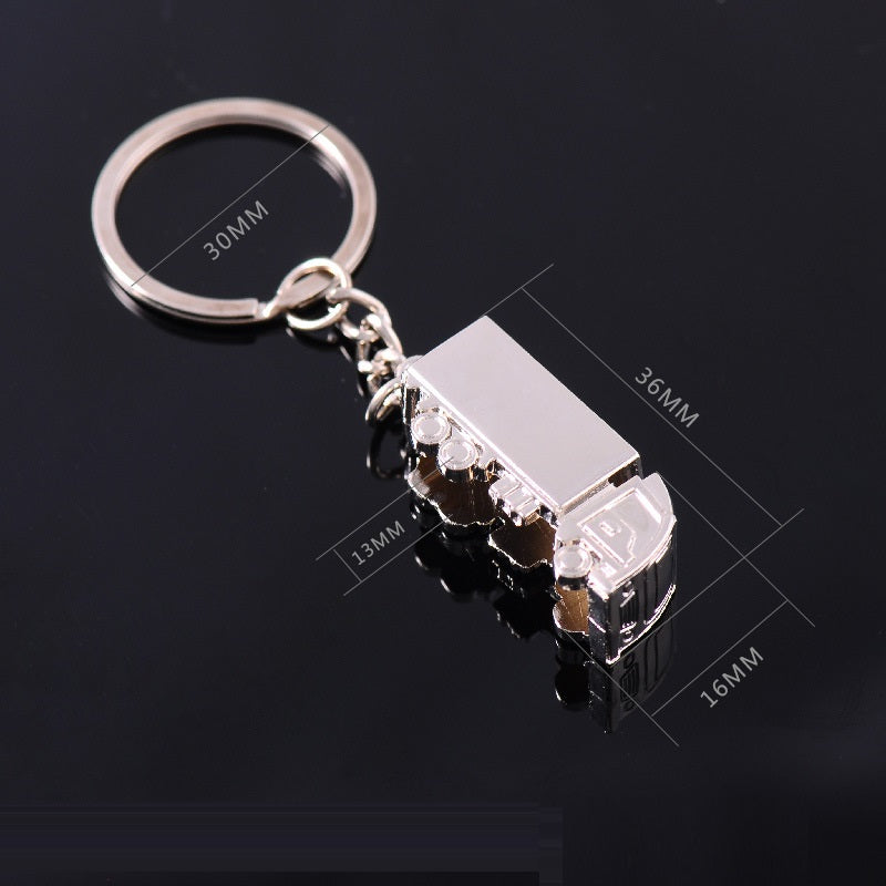 3D Truck Model Keychain | Zinc Alloy Vehicle Charm | JP Collections