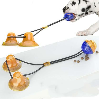Suction Cup Tug & Treat Dog Toy
