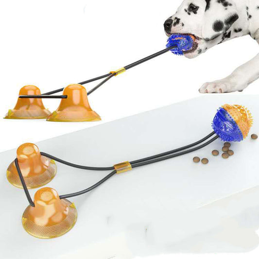 Suction Cup Tug & Treat Dog Toy