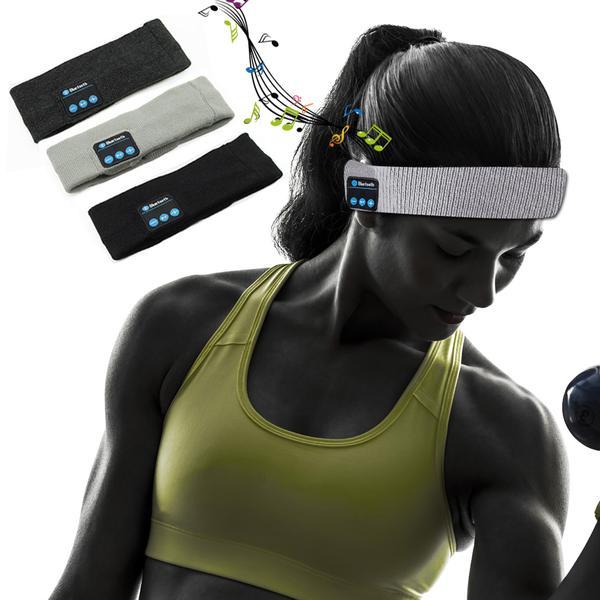 Bluetooth Music Headband with Built-In Speakers