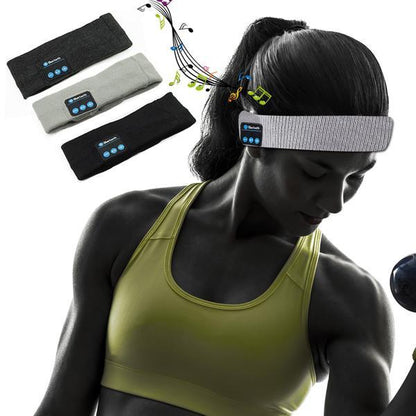 Bluetooth Music Headband with Built-In Speakers