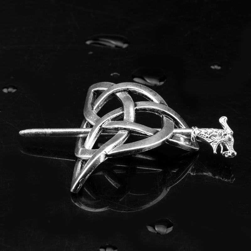 Retro Metal Sliding Hairpin – Electroplated Alloy | 6 Styles