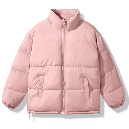 Women's Hooded Stand Collar Padded Coat | Casual Winter Coat