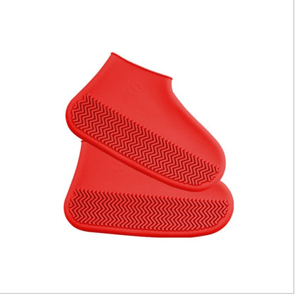 Silicone Waterproof Shoe Covers – Heeled Overshoes, Unisex