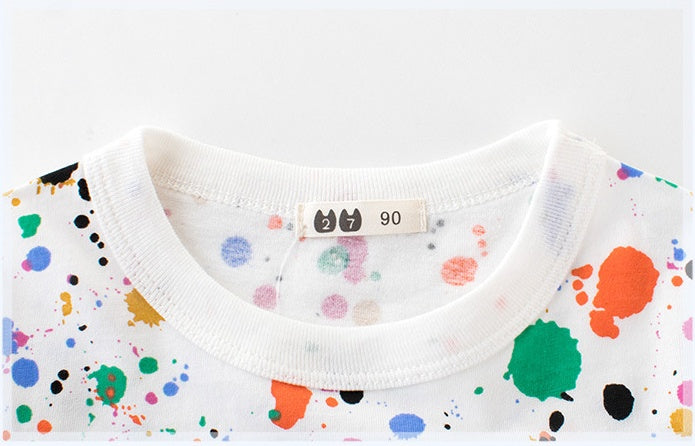 Children's Short Sleeve Printed T-Shirt | Soft Cotton, Unisex