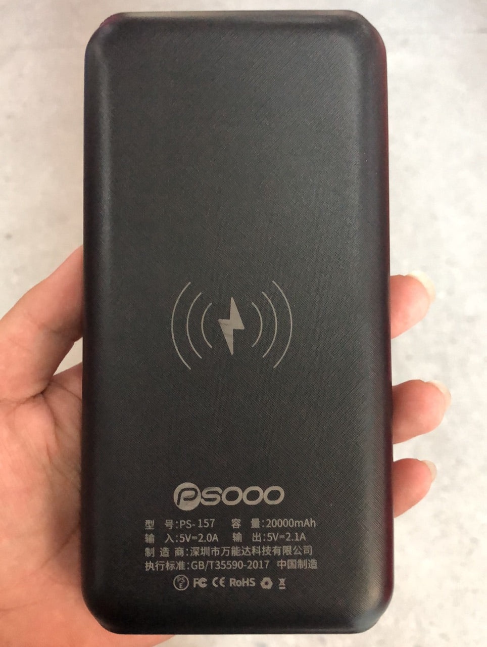 Portable Power Bank with LED Torch – Polymer Lithium Battery Charger iPhone Samsung