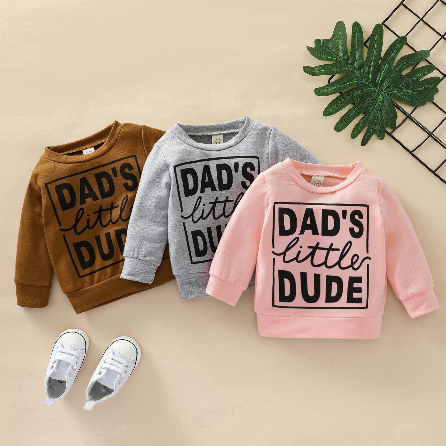 Boys Letter Print Sweatshirt Top | Toddler Casual Tops