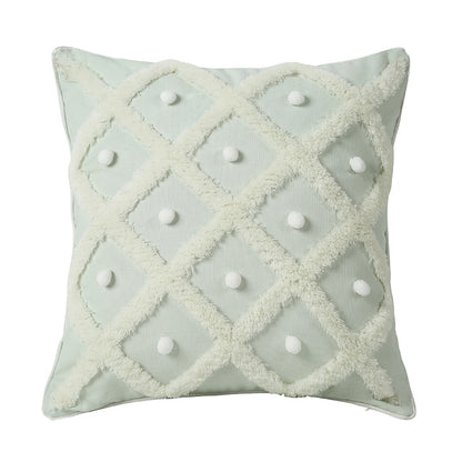 Tufted Moroccan Cushion Cover 45x45cm | Boho Home Decor