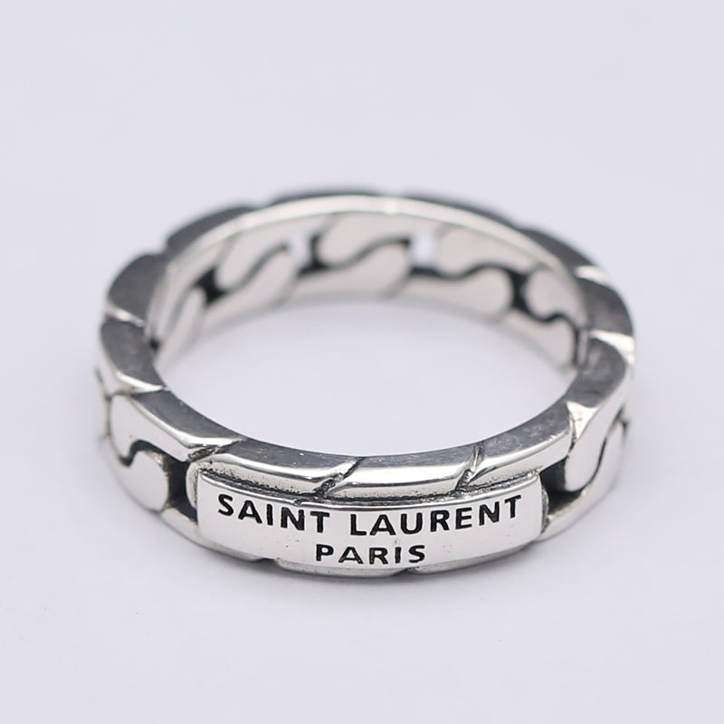 925 Silver Thai-Style Retro Court Ring – Fashion Index Finger Band