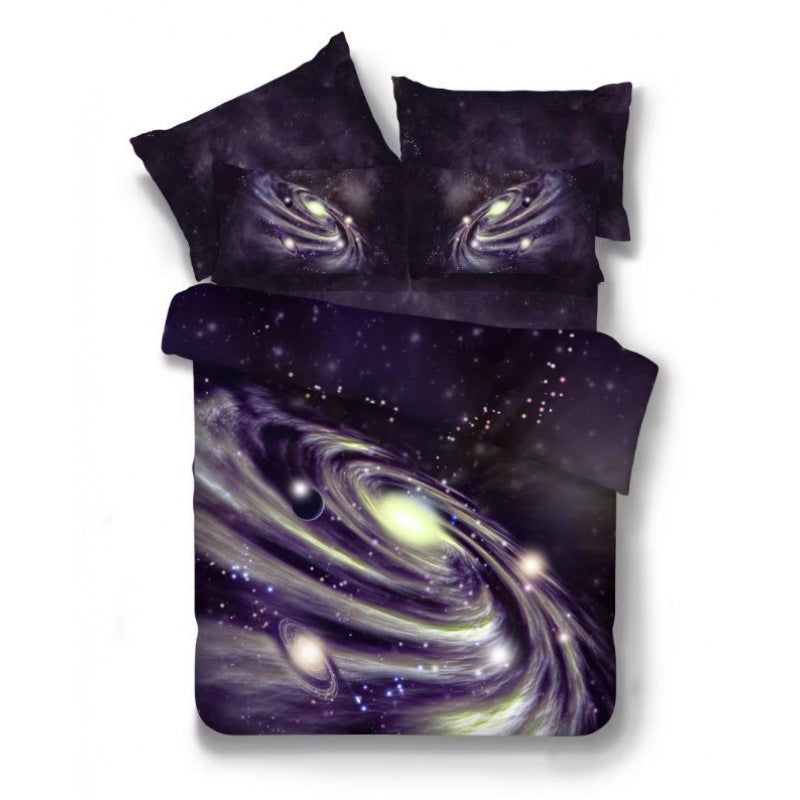 Landscape Print Brushed Bedding Set 4 Piece | 9 Designs