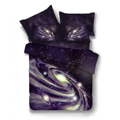 Landscape Print Brushed Bedding Set 4 Piece | 9 Designs