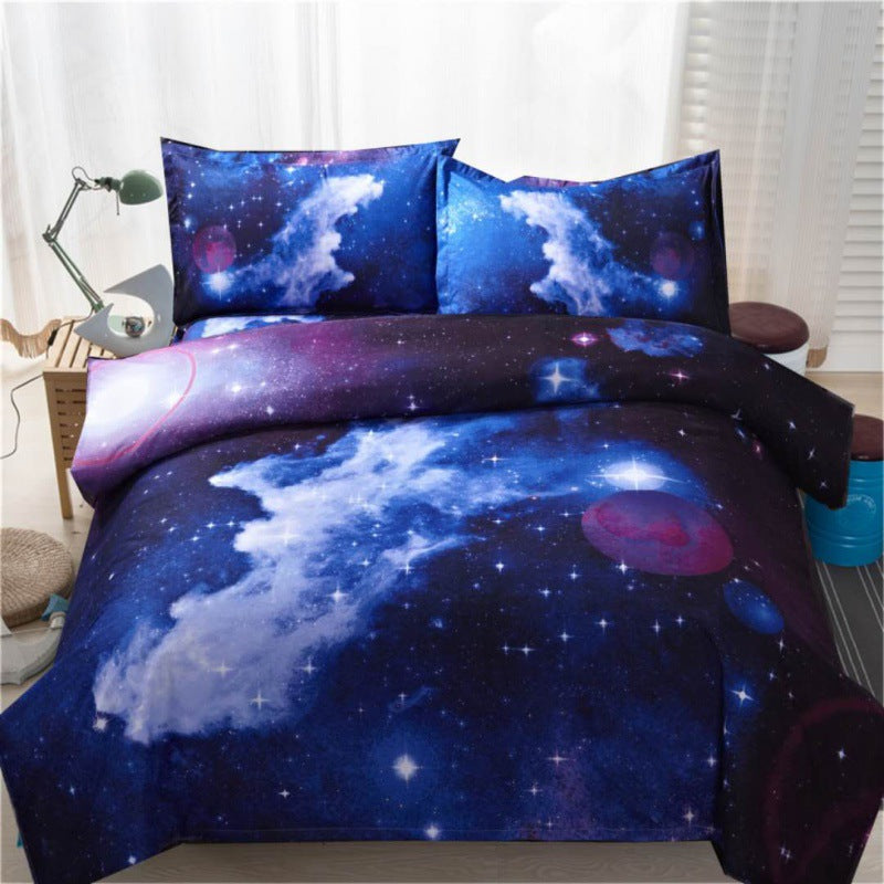 Landscape Print Brushed Bedding Set 4 Piece | 9 Designs