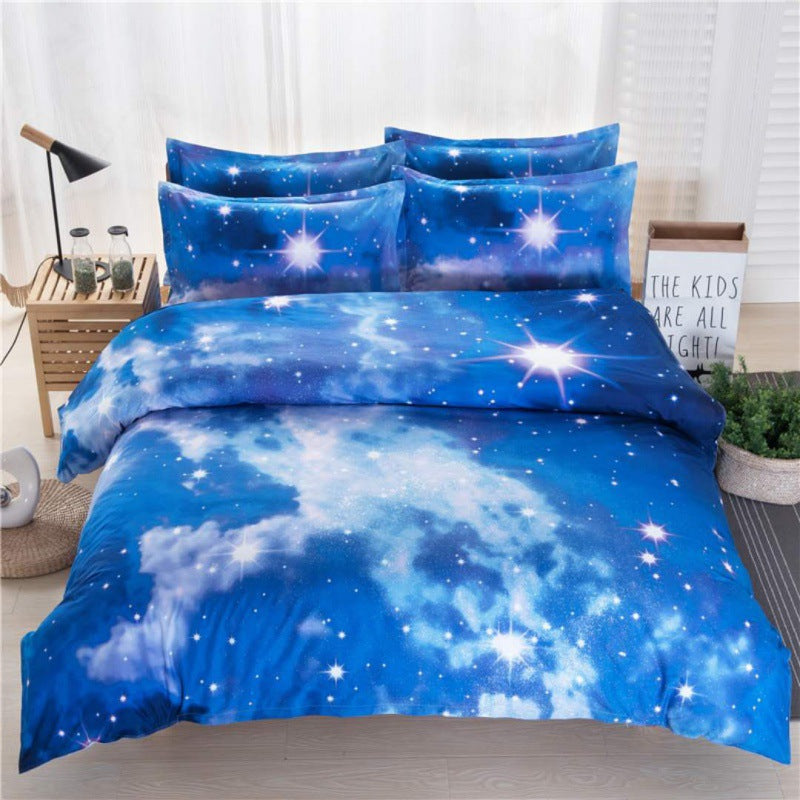 Landscape Print Brushed Bedding Set 4 Piece | 9 Designs