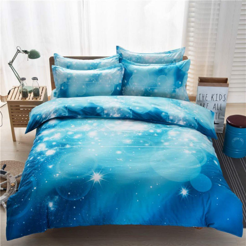 Landscape Print Brushed Bedding Set 4 Piece | 9 Designs