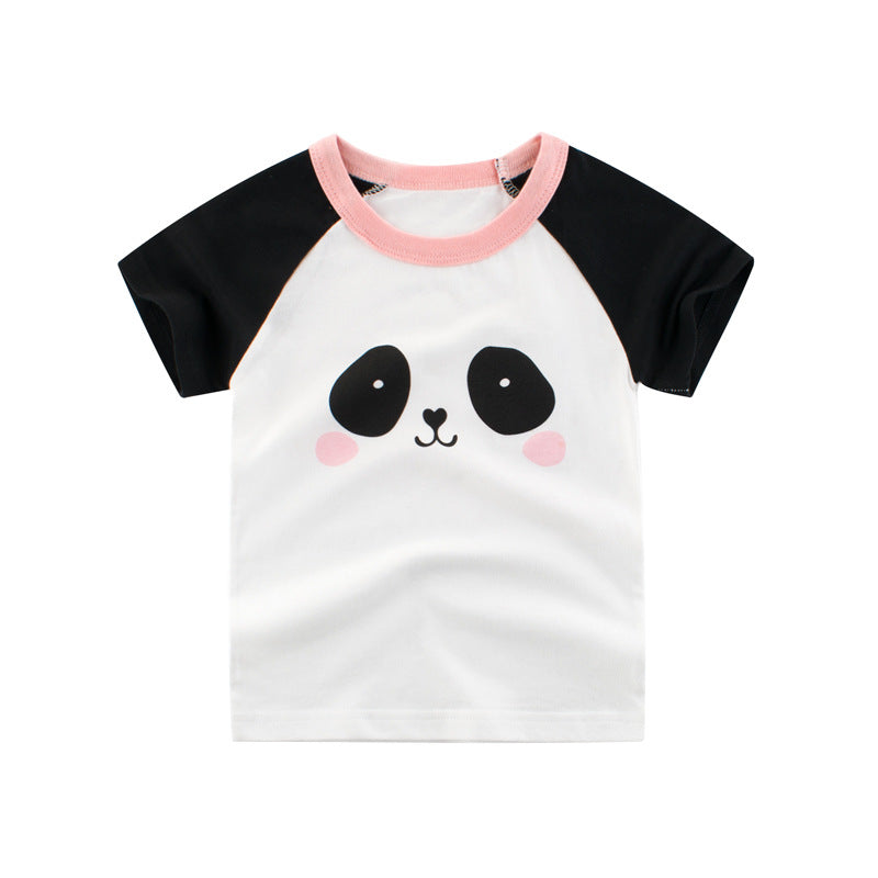 Girls 100% Cotton Short Sleeve Summer T-Shirt – Ages 2–10
