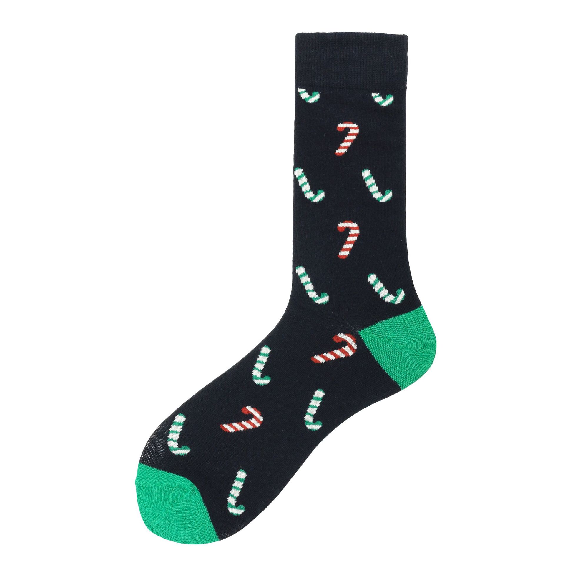 Men's Jacquard Cotton Leisure Socks – Bold Colours