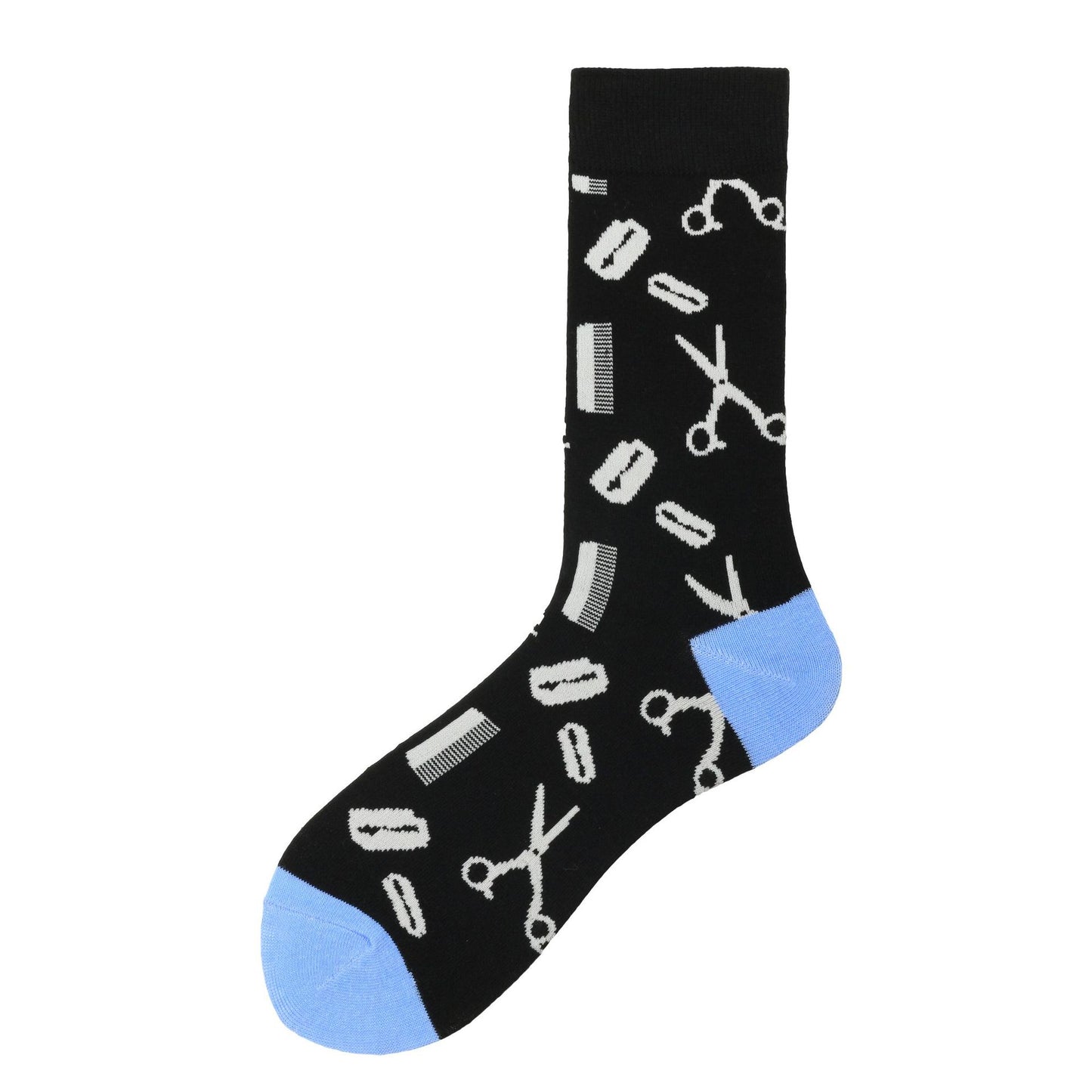 Men's Jacquard Cotton Leisure Socks – Bold Colours
