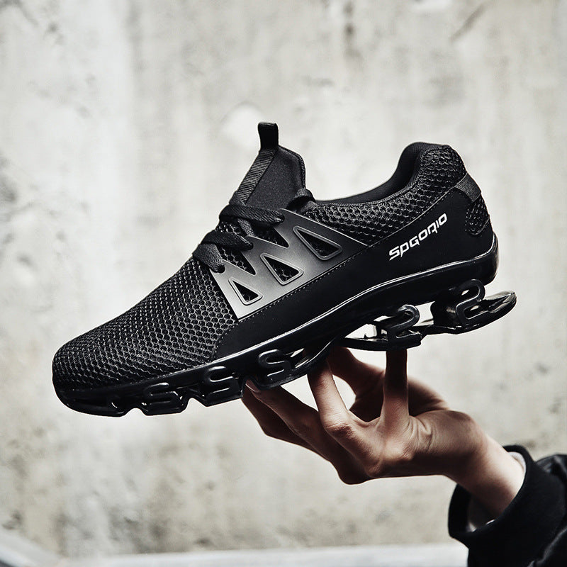Men's Breathable Outdoor Casual Trainers – Lightweight Mesh Sports Shoes