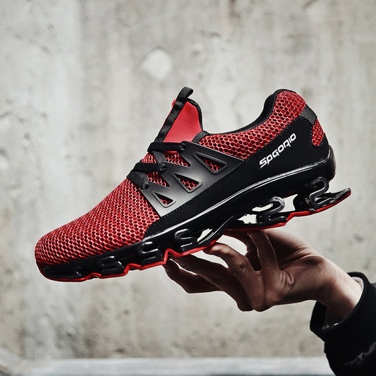 Men's Breathable Outdoor Casual Trainers – Lightweight Mesh Sports Shoes