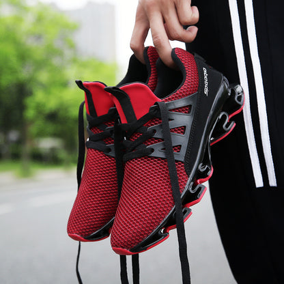 Men's Breathable Outdoor Casual Trainers – Lightweight Mesh Sports Shoes