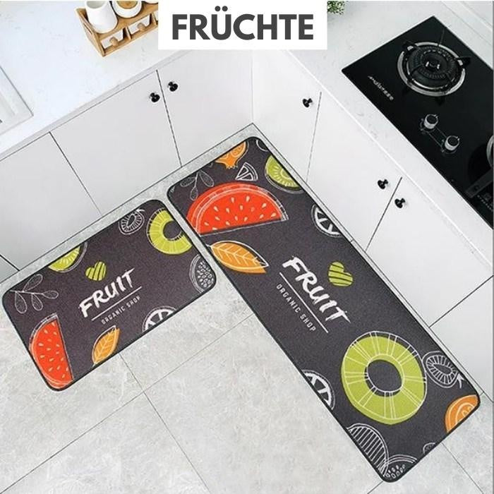 Kitchen Floor Mat | Geometric Leather Runner | 40x60cm & 40x120cm
