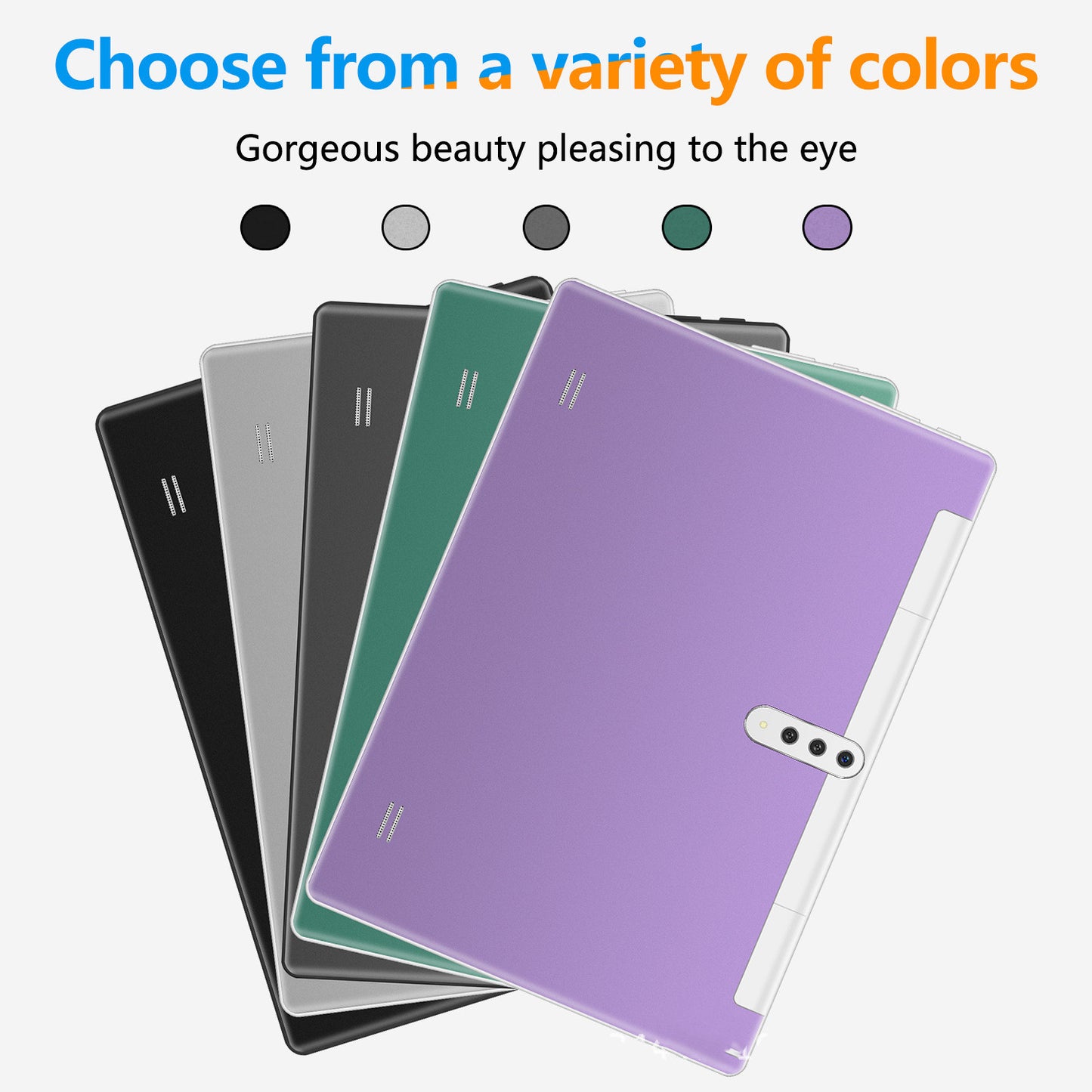 10-Inch Android Tablet | GPS, Bluetooth, Dual SIM | 16GB | 4 Colours