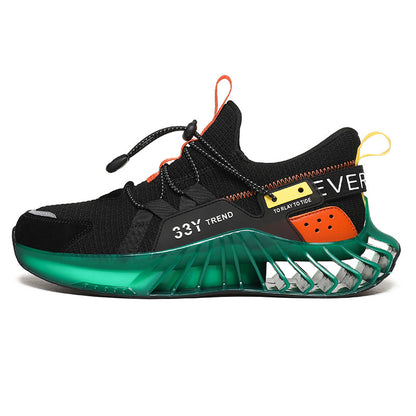 Men's Breathable Mesh Sports Trainers | Lace-Up Casual Shoes