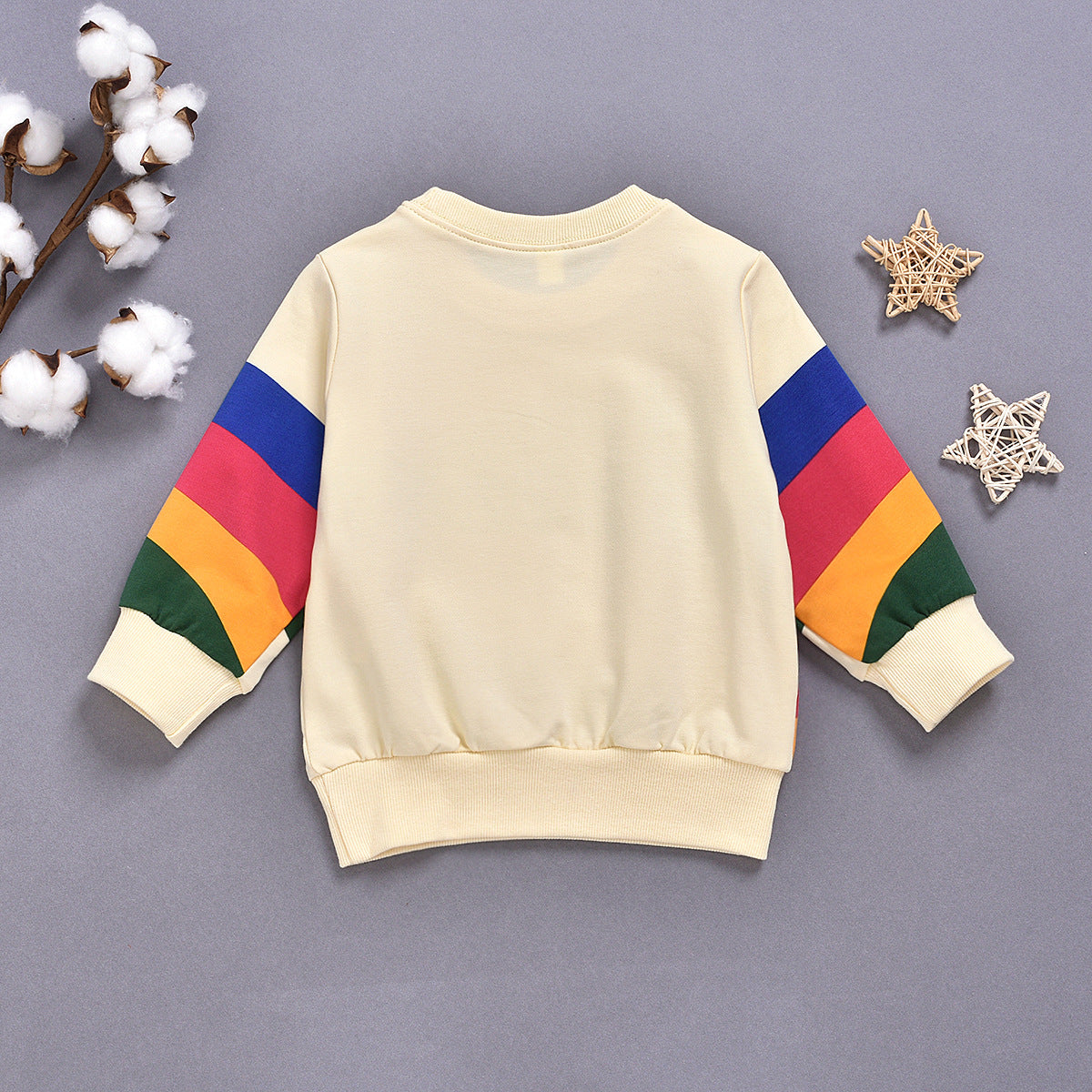 Children's Cotton Pullover Sweatshirt | Long Sleeve | 80–120cm
