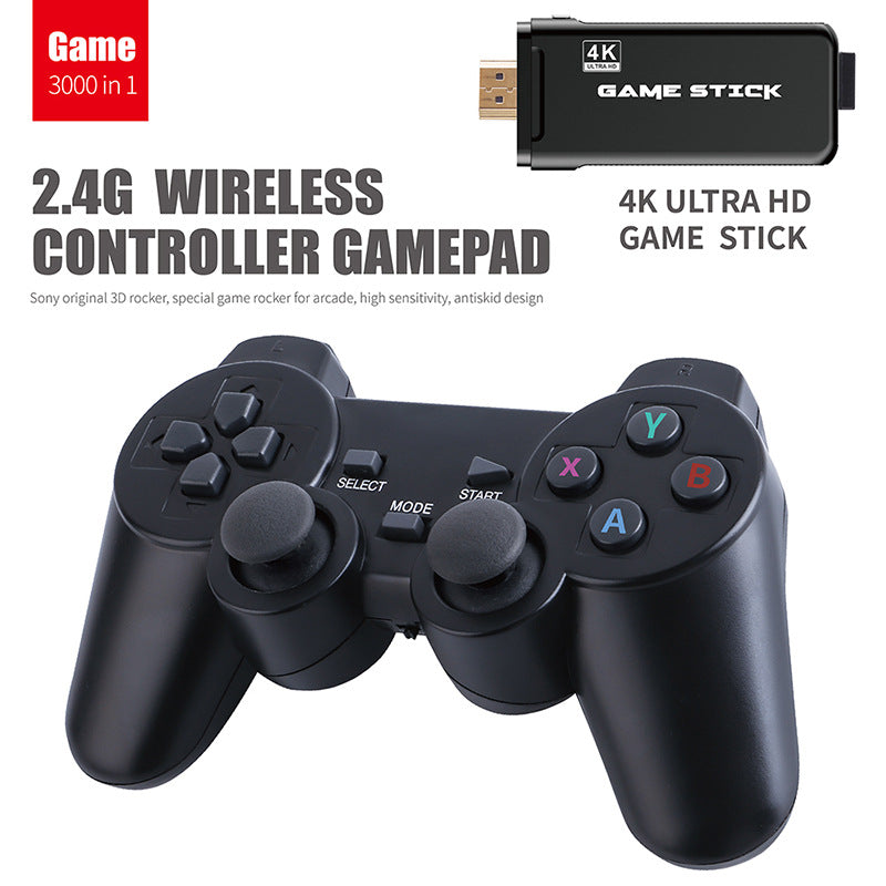 Retro Wireless TV Game Console – HDMI, 2 Controllers, 32GB & 64GB