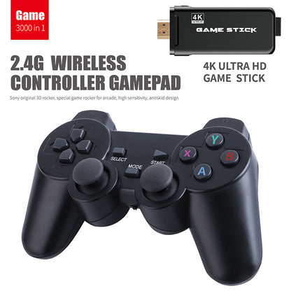 Retro Wireless TV Game Console – HDMI, 2 Controllers, 32GB & 64GB