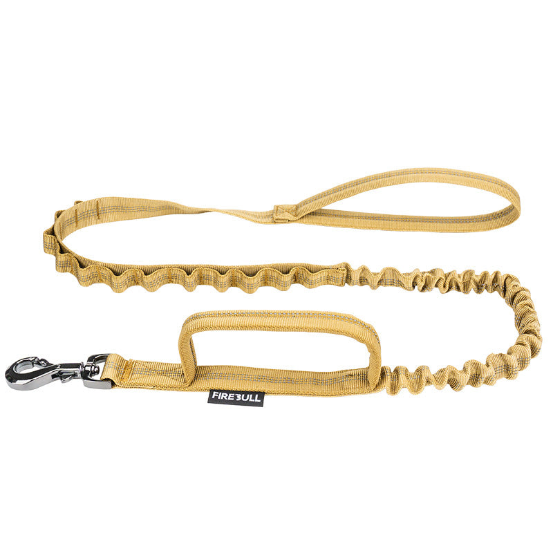 Tactical Dog Collar & Lead Set | Nylon | Grey, Khaki & Black