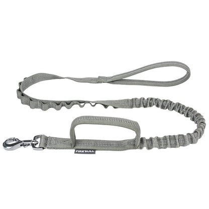 Tactical Dog Collar & Lead Set | Nylon | Grey, Khaki & Black