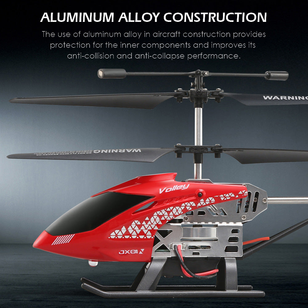 JJRC JX01 RC Helicopter for Kids - Altitude Hold, Gyroscope & LED Lights