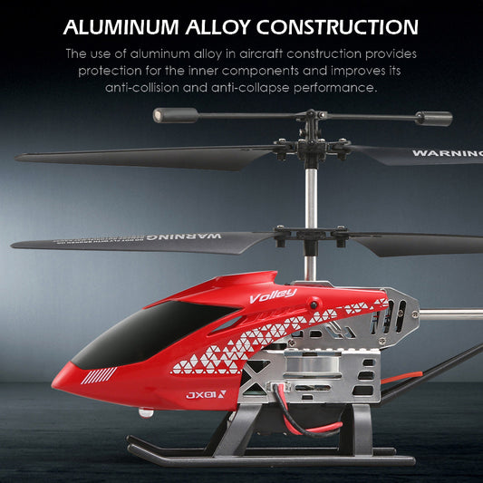 JJRC JX01 RC Helicopter for Kids - Altitude Hold, Gyroscope & LED Lights