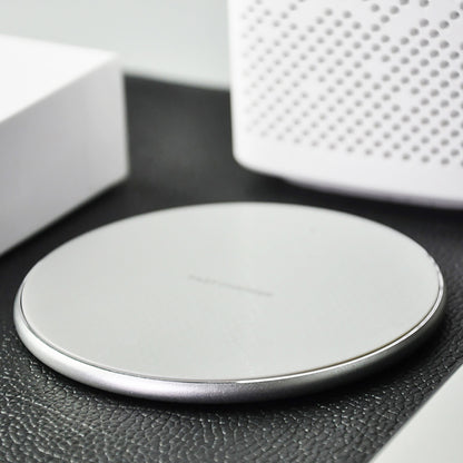 10W Round Metal Grid Wireless Charger | Fast Charging Pad