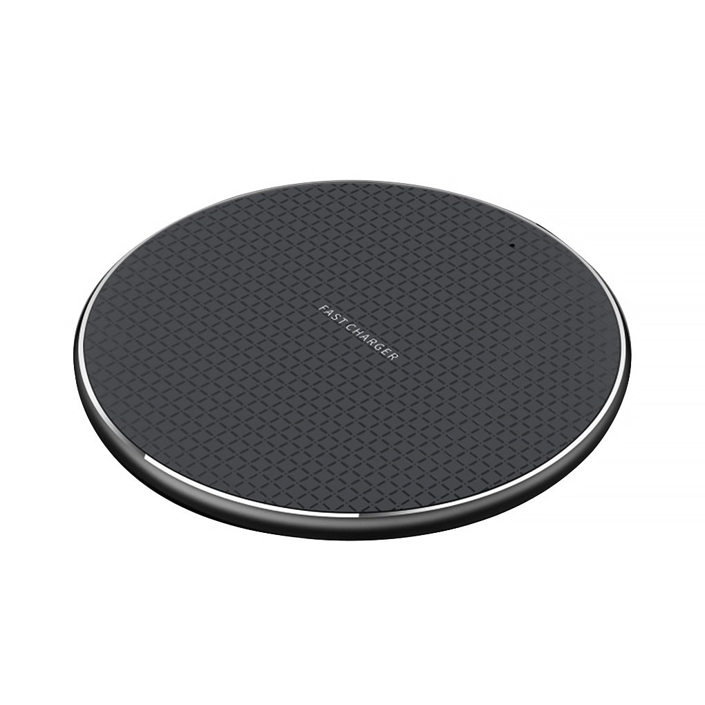 10W Round Metal Grid Wireless Charger | Fast Charging Pad