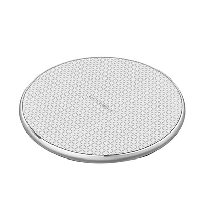 10W Round Metal Grid Wireless Charger | Fast Charging Pad