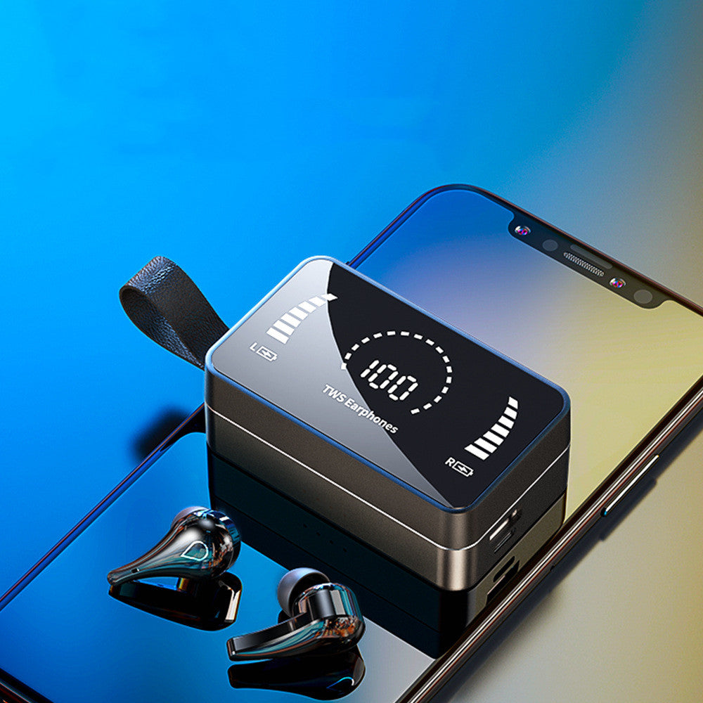 Wireless Earbuds with 3500mAh Charging Case — Bluetooth 5.0 Sport Earphones with Mic