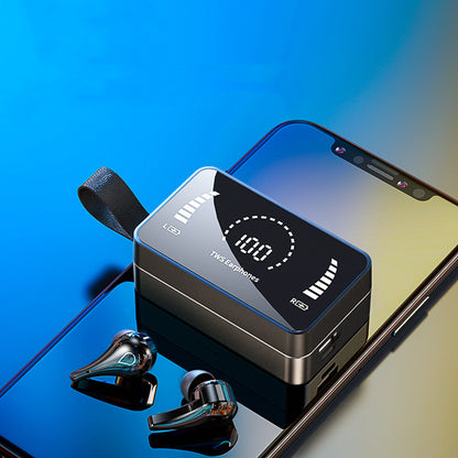 Wireless Earbuds with 3500mAh Charging Case — Bluetooth 5.0 Sport Earphones with Mic