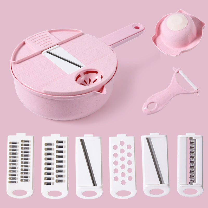 Multifunctional Vegetable Slicer & Shredder – Stainless Steel Blade