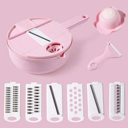 Multifunctional Vegetable Slicer & Shredder – Stainless Steel Blade