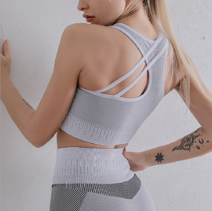 Women's Shockproof Sports Bra | Full Cup Yoga & Fitness Bra