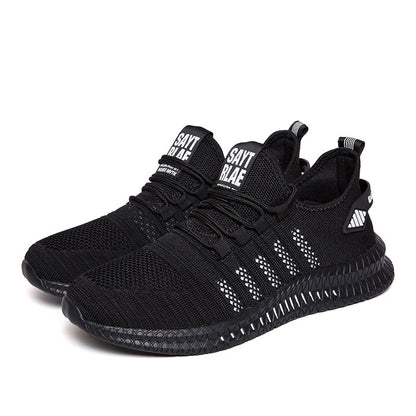 Men's Chunky Casual Trainers – Breathable Thick Sole Sports Shoes