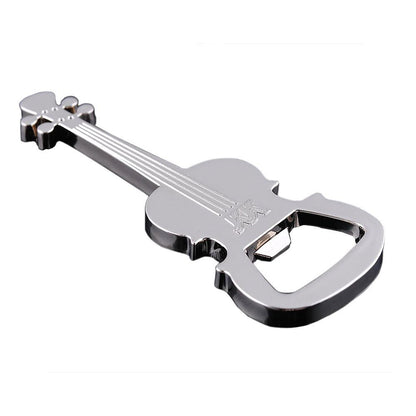 Guitar Bottle Opener Keychain | Zinc Alloy Novelty Gift