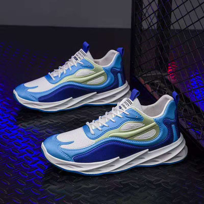 Men's Blade-Style Casual Trainers – Mid-Cut EVA Sole Leisure Shoes