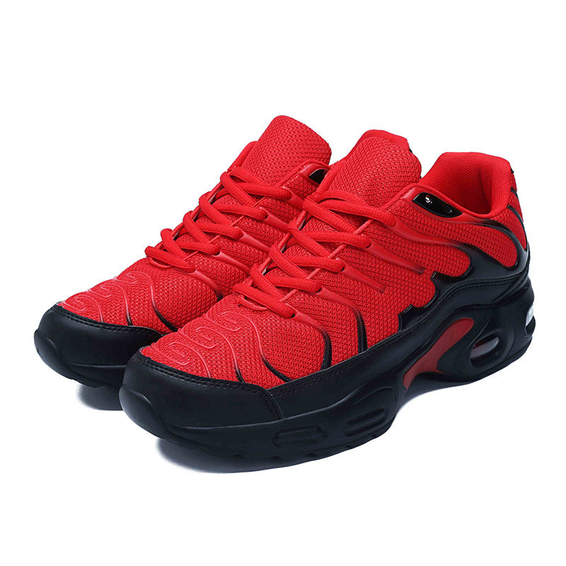 Men's Lightweight Mesh Leisure Sports Trainers – All-Season Lace-Up Shoes