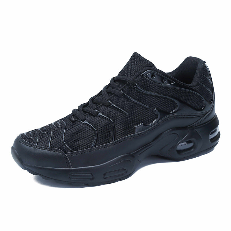 Men's Lightweight Mesh Leisure Sports Trainers – All-Season Lace-Up Shoes