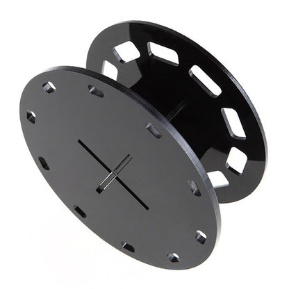Round 10-Hole Makeup Brush Holder