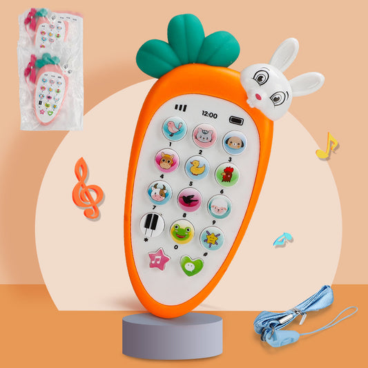 Baby Simulation Phone Toy - Musical Educational Toy for Toddlers